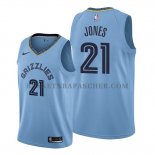 Maillot Memphis Grizzlies Tyus Jones Statement Bleu