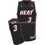 Maillot Miami Heat Wade Noir