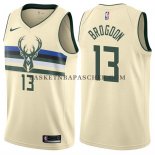 Maillot Milwaukee Bucks Malcolm Brogdon Ville Creme