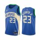 Maillot Milwaukee Bucks Tyty Washington JR. NO 23 Ville 2023-24 Bleu