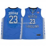 Maillot NCAA North Carolina Jordan Bleu