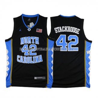 Maillot NCAA Universidad de Carolina del Norte Stackhouse Noir