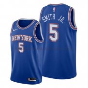 Maillot New York Knicks Dennis Smith Jr. Statement Bleu