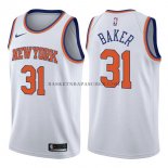 Maillot New York Knicks Ron Baker Association 2017-18 Blanc