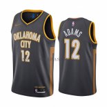 Maillot Oklahoma City Thunder Steven Adams Ville Noir Maillot Oklahoma City Thunder Steven Adams Ville Noir