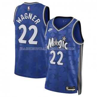 Maillot Orlando Magic Franz Wagner NO 22 Classic 2023-24 Bleu