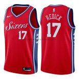 Maillot Philadelphia 76ers J.j. 2017-18 Rougeick Statehombret 20