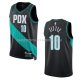 Maillot Portland Trail Blazers Nassir Little NO 10 Ville 2022-23 Noir