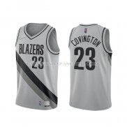 Maillot Portland Trail Blazers Robert Covington Earned 2020-21 Gris