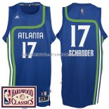 Maillot Retro Atlanta Hawks Schroder Bleu Maillot Retro Atlanta Hawks Schroder Bleu