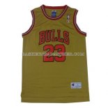 Maillot Retro Chicago Bulls Jordan Jaune