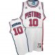 Maillot Retro Detroit Pistons Rooman Blanc