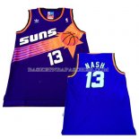 Maillot Retro Phoenix Suns Nash Purpura Maillot Retro Phoenix Suns Nash Purpura