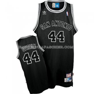 Maillot Retro San Antonio Spurs Gervin Noir