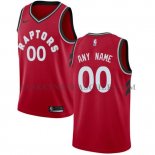 Maillot Tornto Raptors Personnalise 2017-18 Rouge
