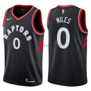 Maillot Toronto Raptors Cj Miles Statehombret 2017-18 Noir