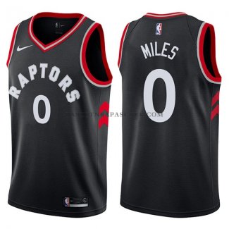 Maillot Toronto Raptors Cj Miles Statehombret 2017-18 Noir