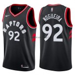 Maillot Toronto Raptors Lucas Nogueira Statehombret 2017-18 Noir
