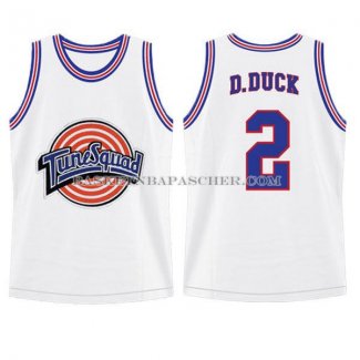Maillot Tune Squad D.Duck Blanc