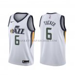 Maillot Utah Jazz Rayjon Tucker Association Blanc Edition Maillot Utah Jazz Rayjon Tucker Association Blanc Edition