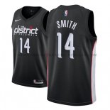 Maillot Washington Wizards Jason Smith Ciudad 2018-19 Noir Maillot Washington Wizards Jason Smith Ciudad 2018-19 Noir