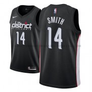 Maillot Washington Wizards Jason Smith Ciudad 2018-19 Noir