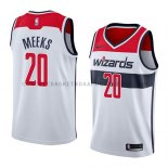 Maillot Washington Wizards Jodie Meeks Association 2018 Blanc Maillot Washington Wizards Jodie Meeks Association 2018 Blanc