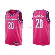 Maillot Washington Wizards Jordan Schakel NO 20 Ville 2022-23 Rosa