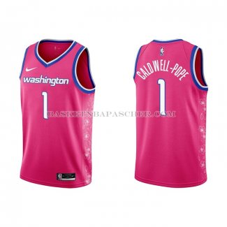 Maillot Washington Wizards Kentavious Caldwell-pope NO 1 Ville 2022-23 Rosa