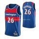Maillot Washington Wizards Spencer Dinwiddie NO 26 Ville 2021-22 Bleu