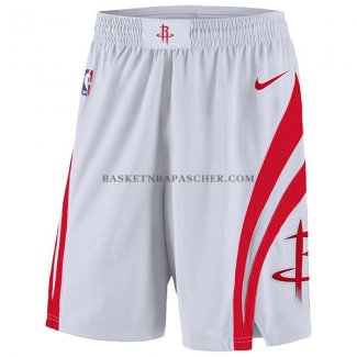 Short Houston Rockets 2017-18 Blanc