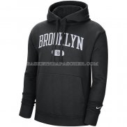 Veste a Capuche Brooklyn Nets Heritage Essential Noir