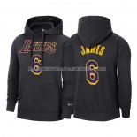 Veste a Capuche Los Angeles Lakers LeBron James Earned Noir