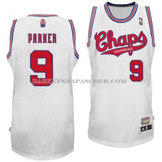 Maillot ABA San Antonio Spurs Parker Blanc