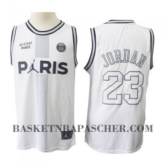 Maillot Aj X Psg Michael Jordan Blanc