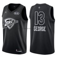 Maillot All Star 2018 Oklahoma City Thunder Paul George Noir