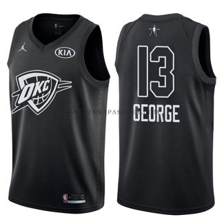 Maillot All Star 2018 Oklahoma City Thunder Paul George Noir