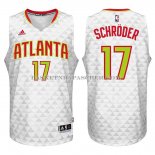 Maillot Atlanta Hawks Schroder Blanc Maillot Atlanta Hawks Schroder Blanc