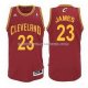 Maillot Authentique Los Angeles Clippers James Rouge