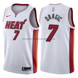Maillot Authentique Miami Heat Dragic 2017-18 Blanc