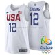 Maillot Authentique USA 2016 Cousins Blanc