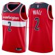 Maillot Authentique Washington Wizards Wall 2017-18 Rouge