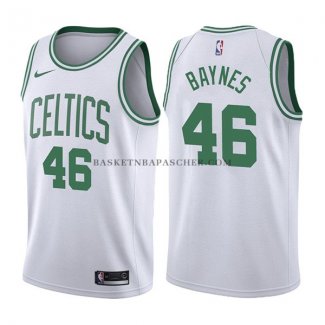 Maillot Boston Celtics Aron Baynes Association 2017-18 Blanc