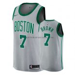 Maillot Boston Celtics Brown Ciudad 2017-18 Gris