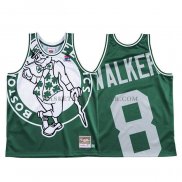 Maillot Boston Celtics Kemba Walker Mitchell & Ness Big Face Vert