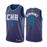 Maillot Charlotte Hornets Willy Hernangomez Statement Edition Volet