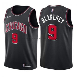 Maillot Chicago Bulls Antonio Blakeney Statehombret 2017-18 Noir
