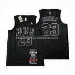 Maillot Chicago Bulls Michael Jordan NO 23 MVP Noir