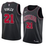Maillot Chicago Bulls Noah Vonleh Statement 2018 Noir