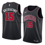 Maillot Chicago Bulls Ryan Arcidiacono Statement 2018 Noir Rouge